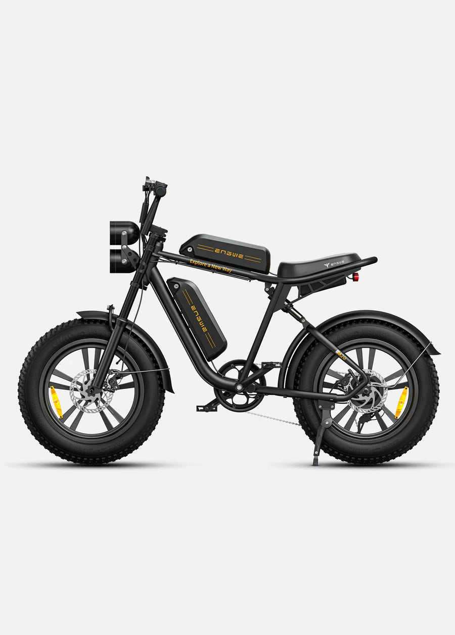 ENGWE M20 X2 Vélo Électrique Fat Bike à Double Batterie – 150KM d’Autonomie