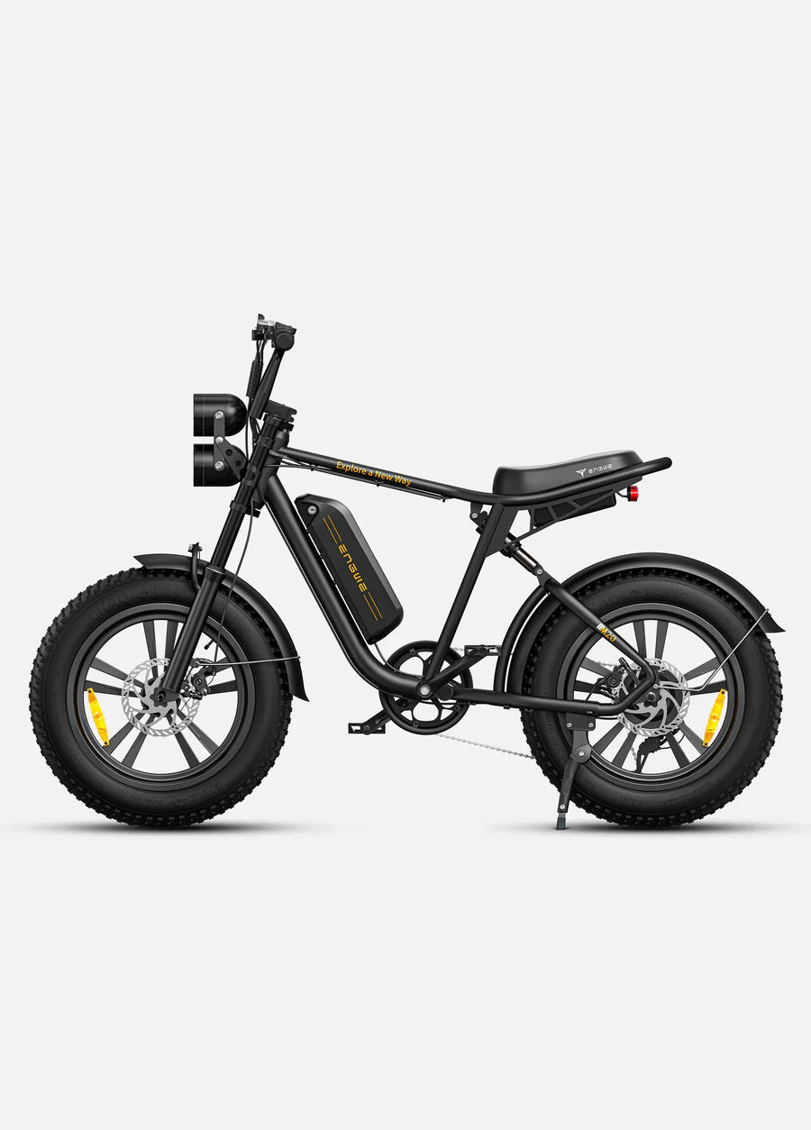 ENGWE M20 VTT Électrique Fat Bike Tout Suspendu - Style Moto