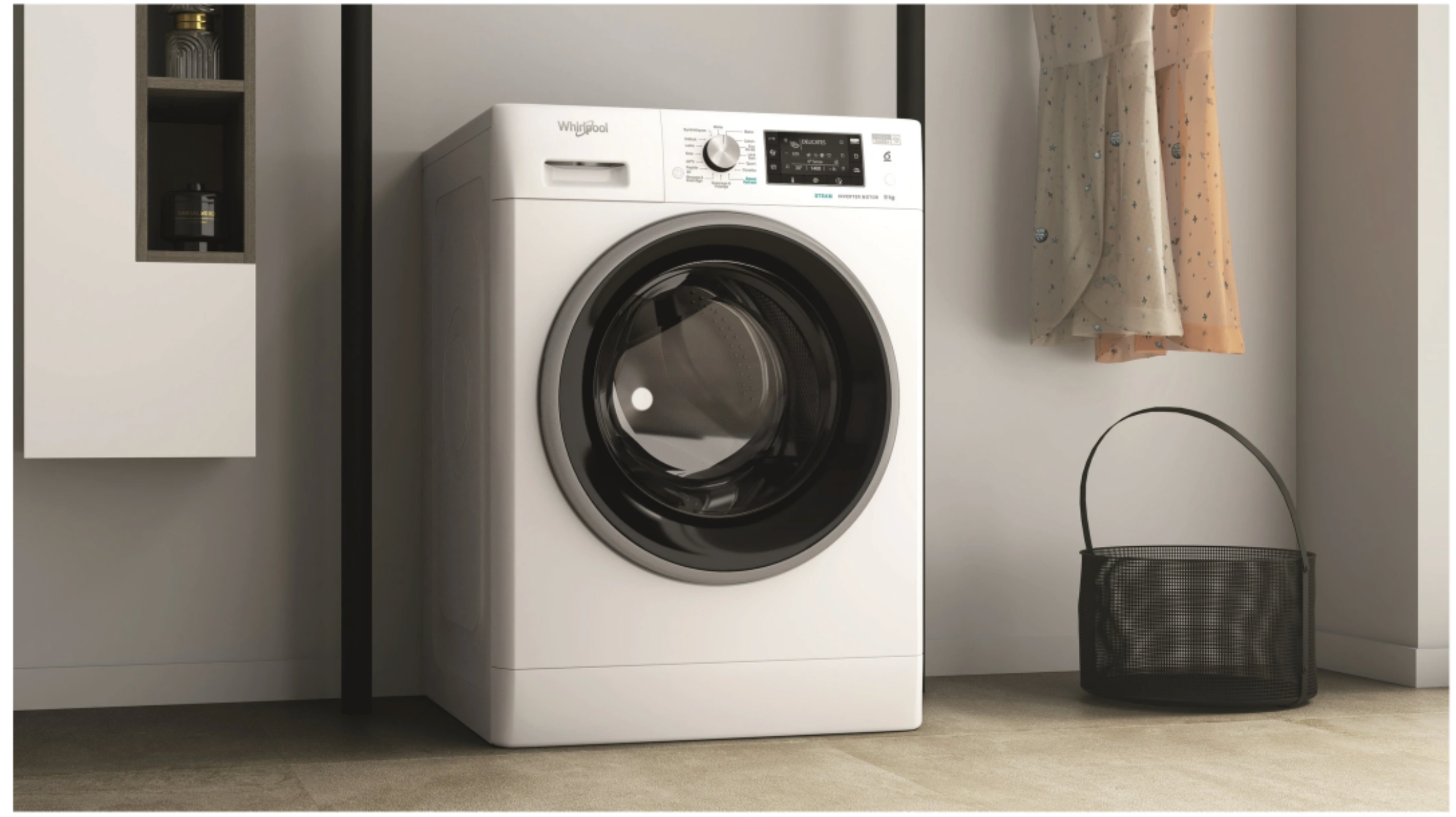 Lave-linge hublot WHIRLPOOL FFDD9469BSVFR reconditionné