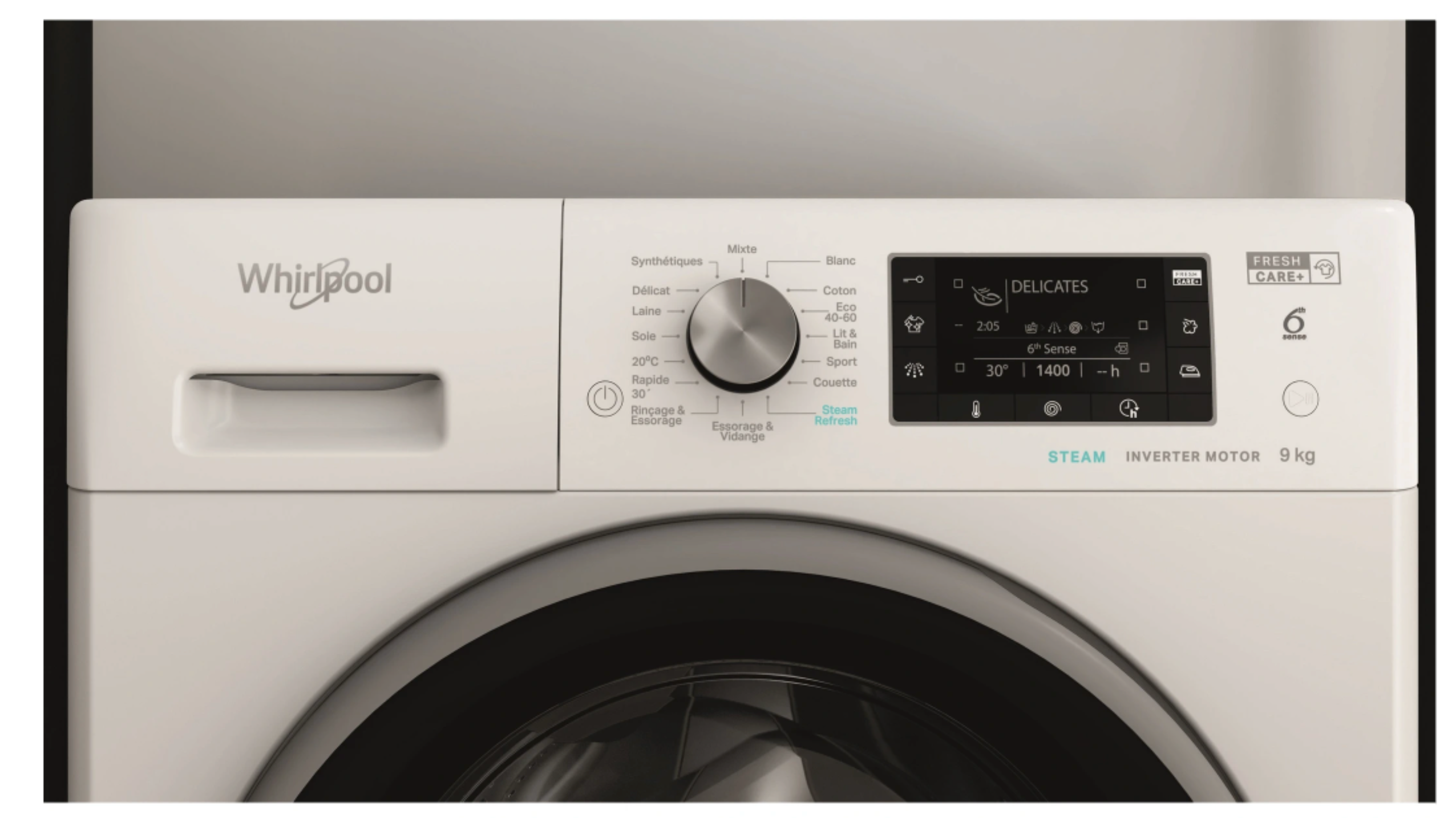 Lave-linge hublot WHIRLPOOL FFDD9469BSVFR reconditionné