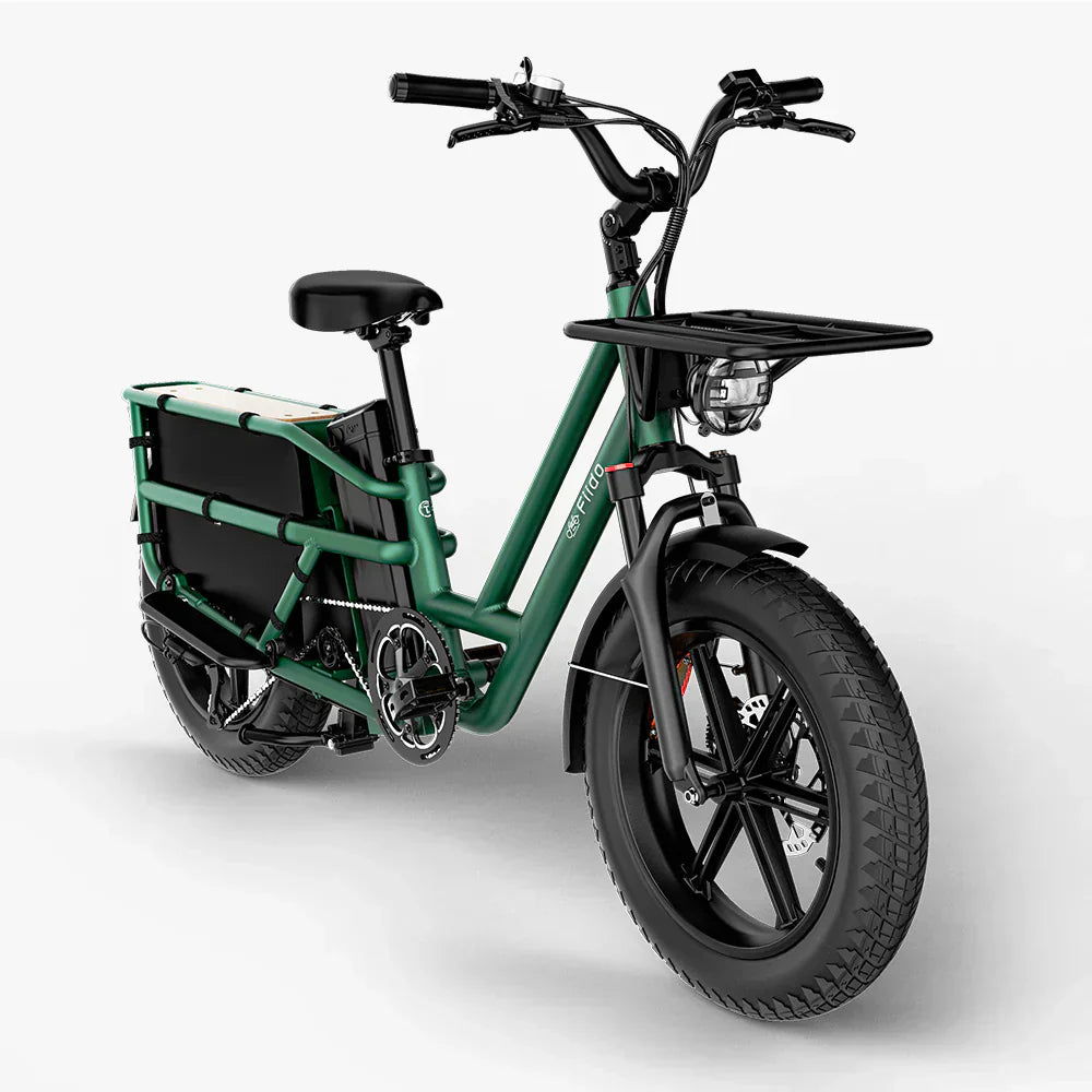 Fiido T2 Vélo électrique Longtail Fatbike Cargo