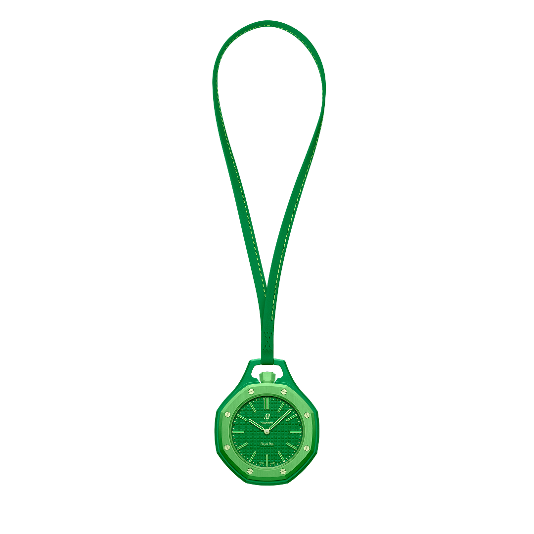 Swatch x Audemars Piguet Bioceramic Royal Pop Green Eight SSX03G100N