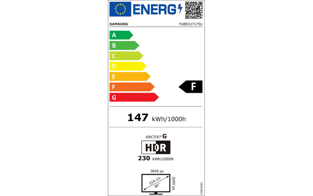 Télévision SAMSUNG TU85CU7175U