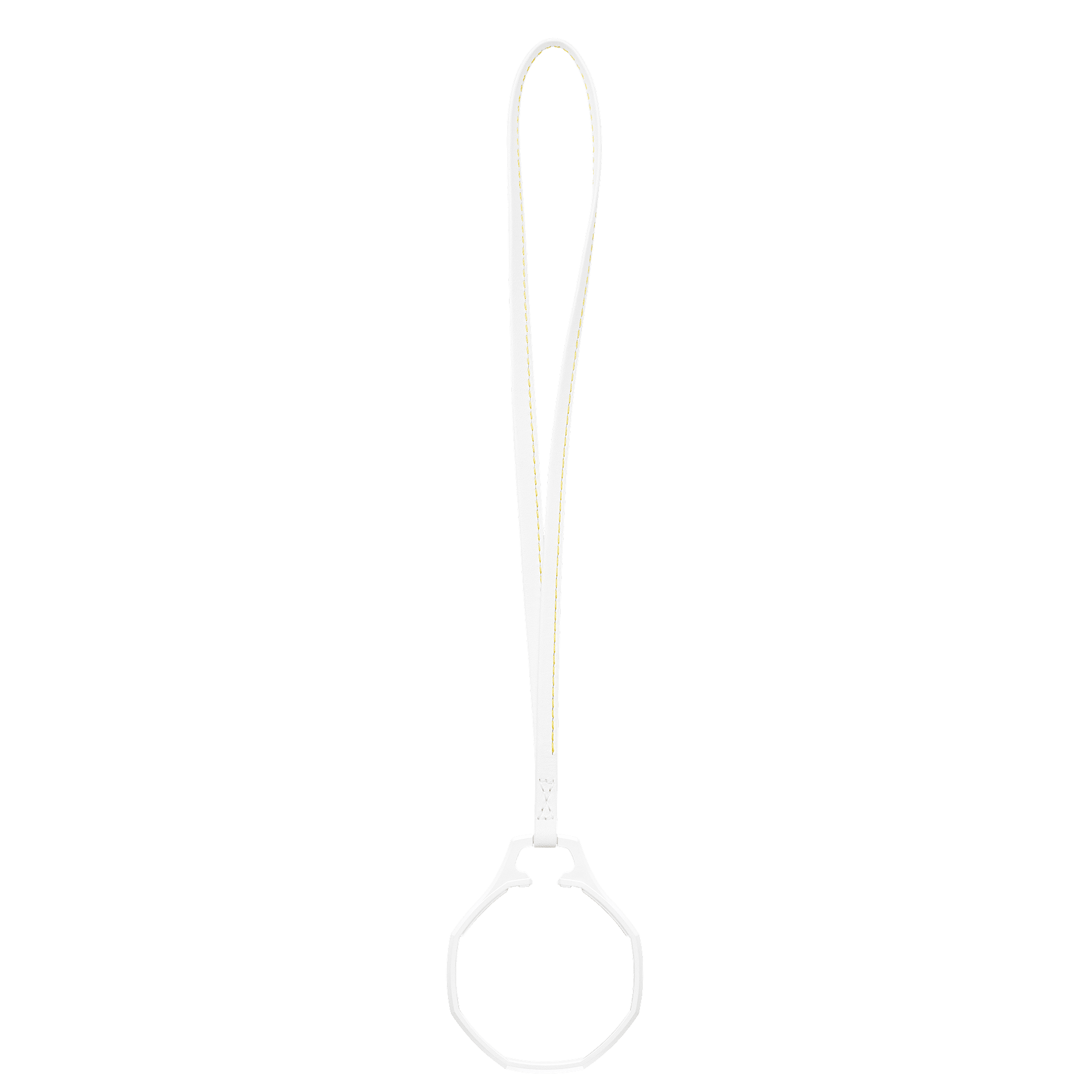 Swatch x Audemars Piguet Bioceramic Royal Pop Leather Lanyard Huit Blanc ACSSX03W100N