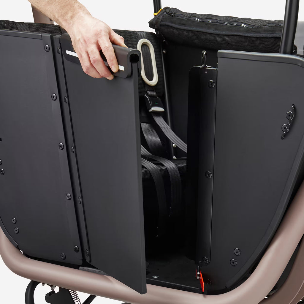 Velo cargo B'TWIN electrique biporteur famille f900e Mobilité urbaine