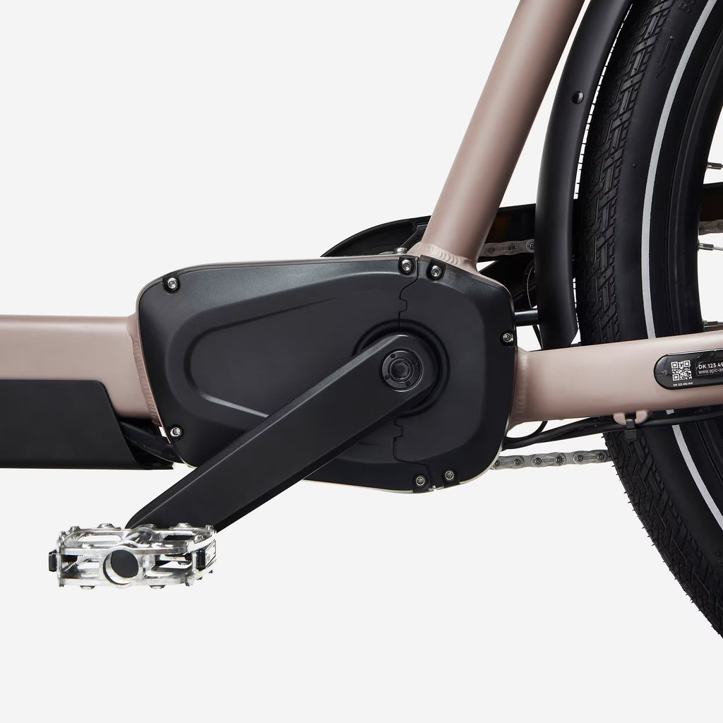 Velo cargo B'TWIN electrique biporteur famille f900e Mobilité urbaine