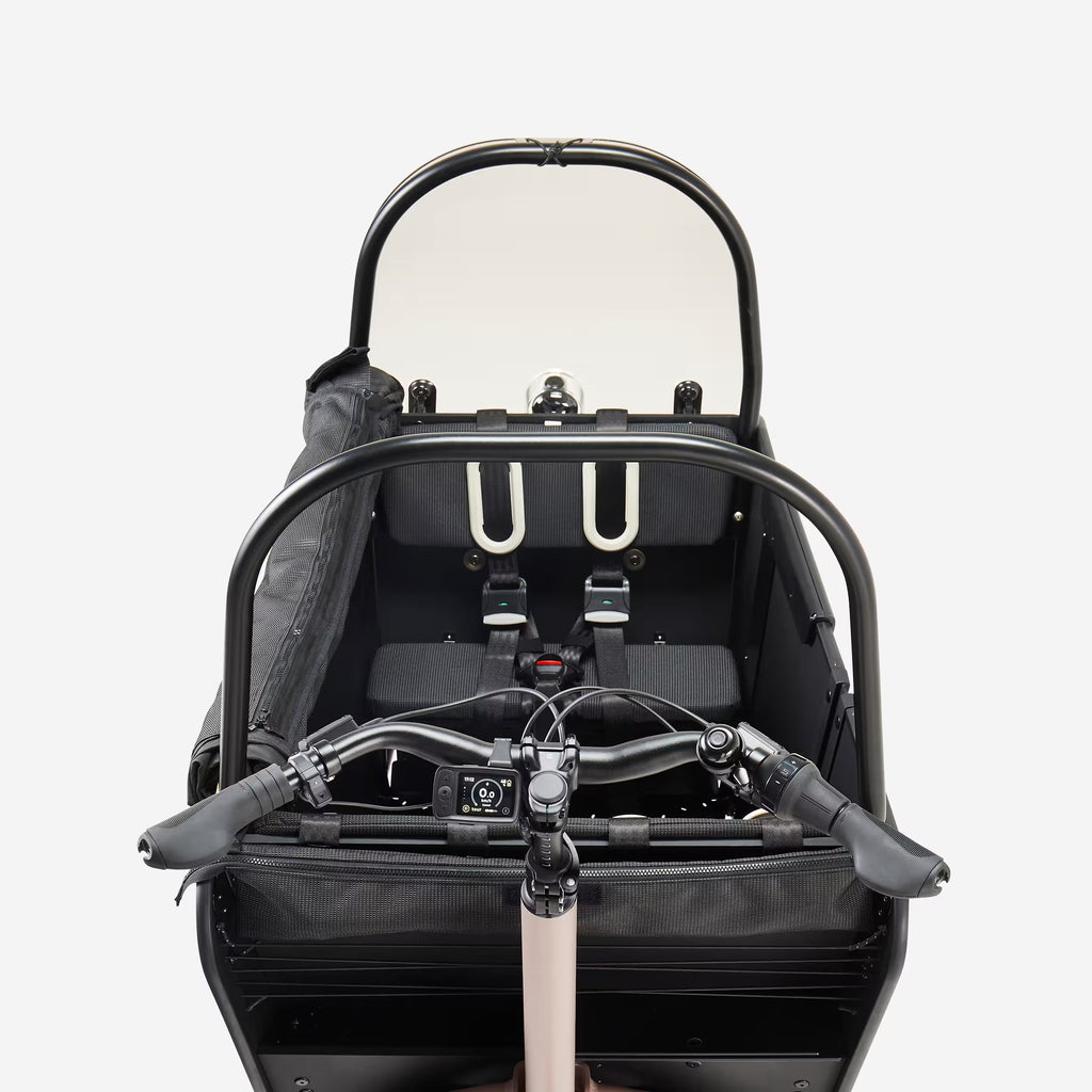 Velo cargo B'TWIN electrique biporteur famille f900e Mobilité urbaine