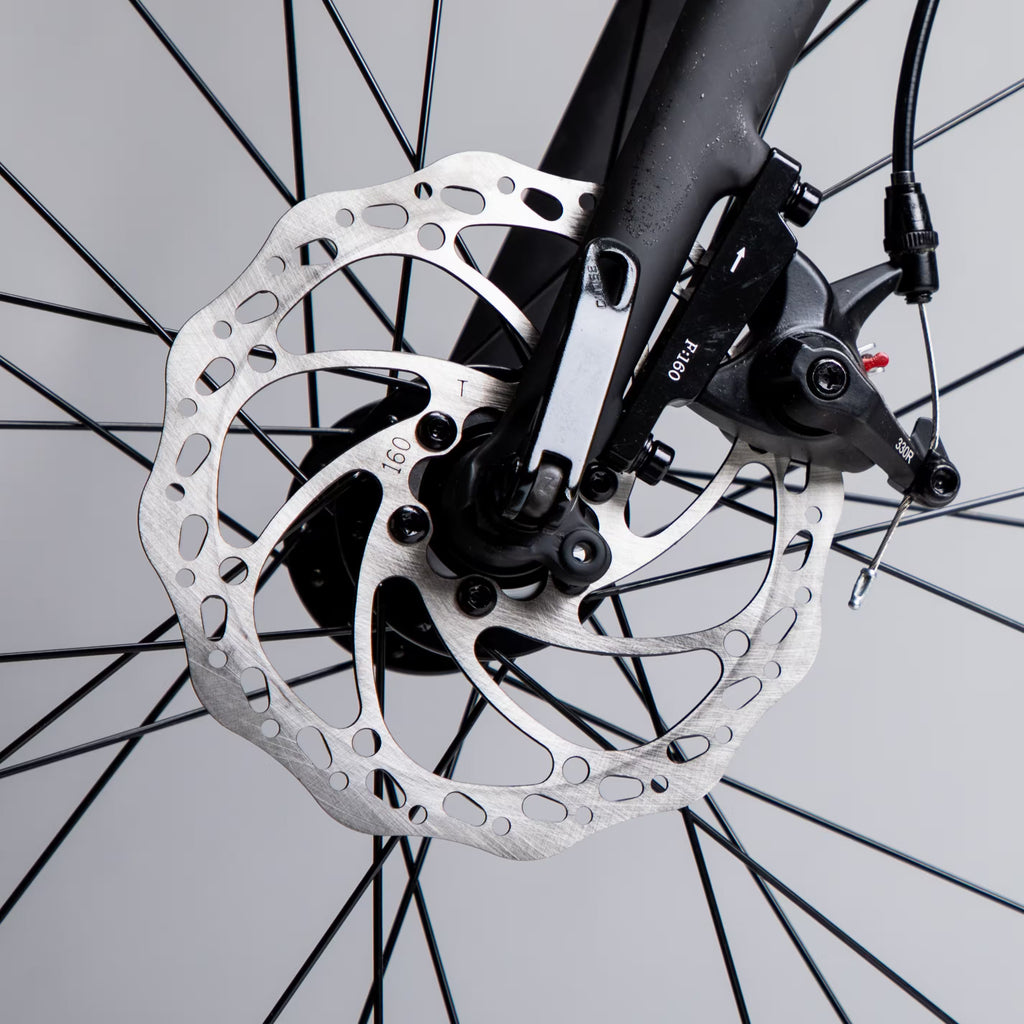 TRIBAN Vélo route cyclotourisme rc120 disque gris clair