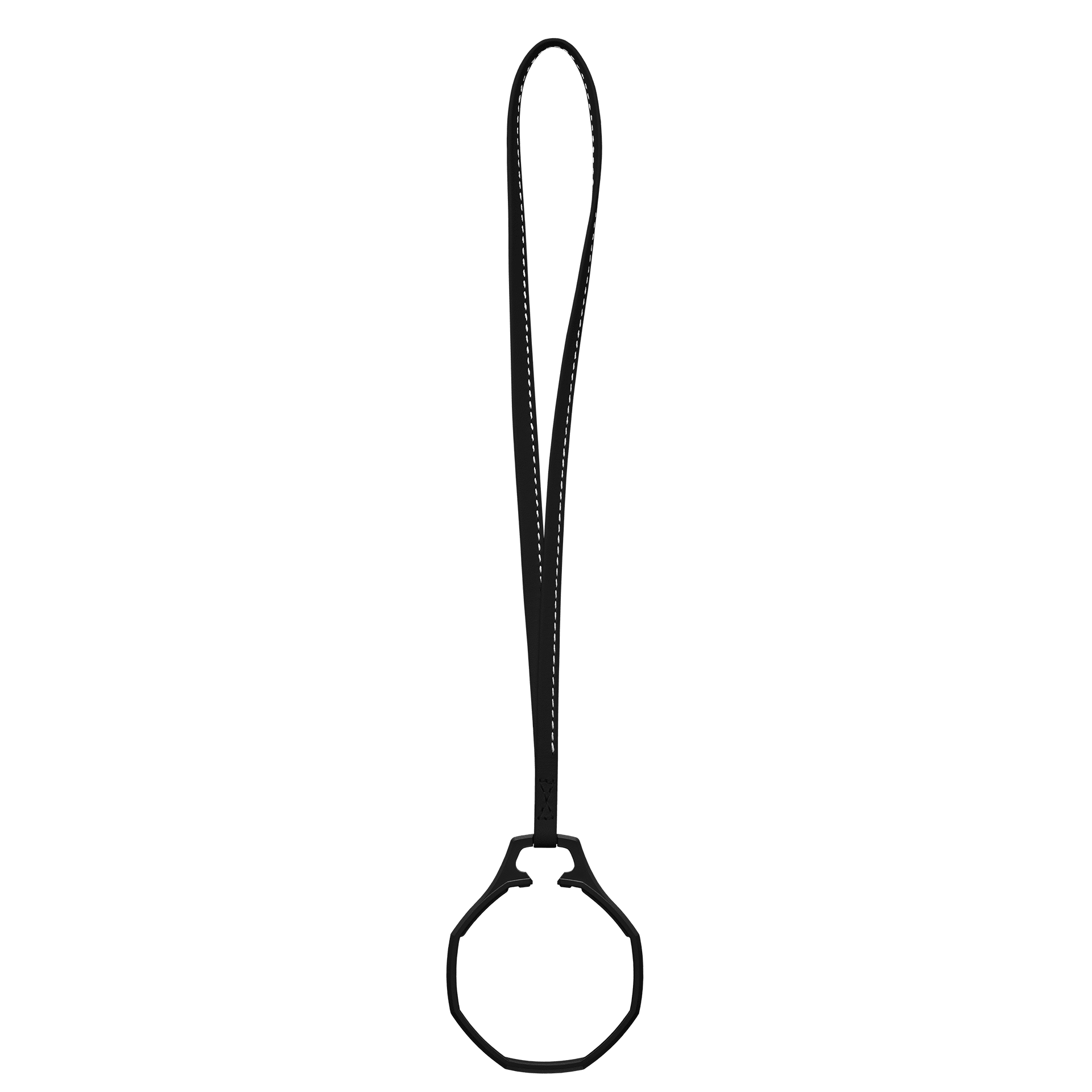 Swatch x Audemars Piguet Bioceramic Royal Pop Leather Lanyard Ocho Negro ACSSX03W101N